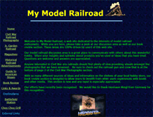 Tablet Screenshot of mymodelrailroad.net